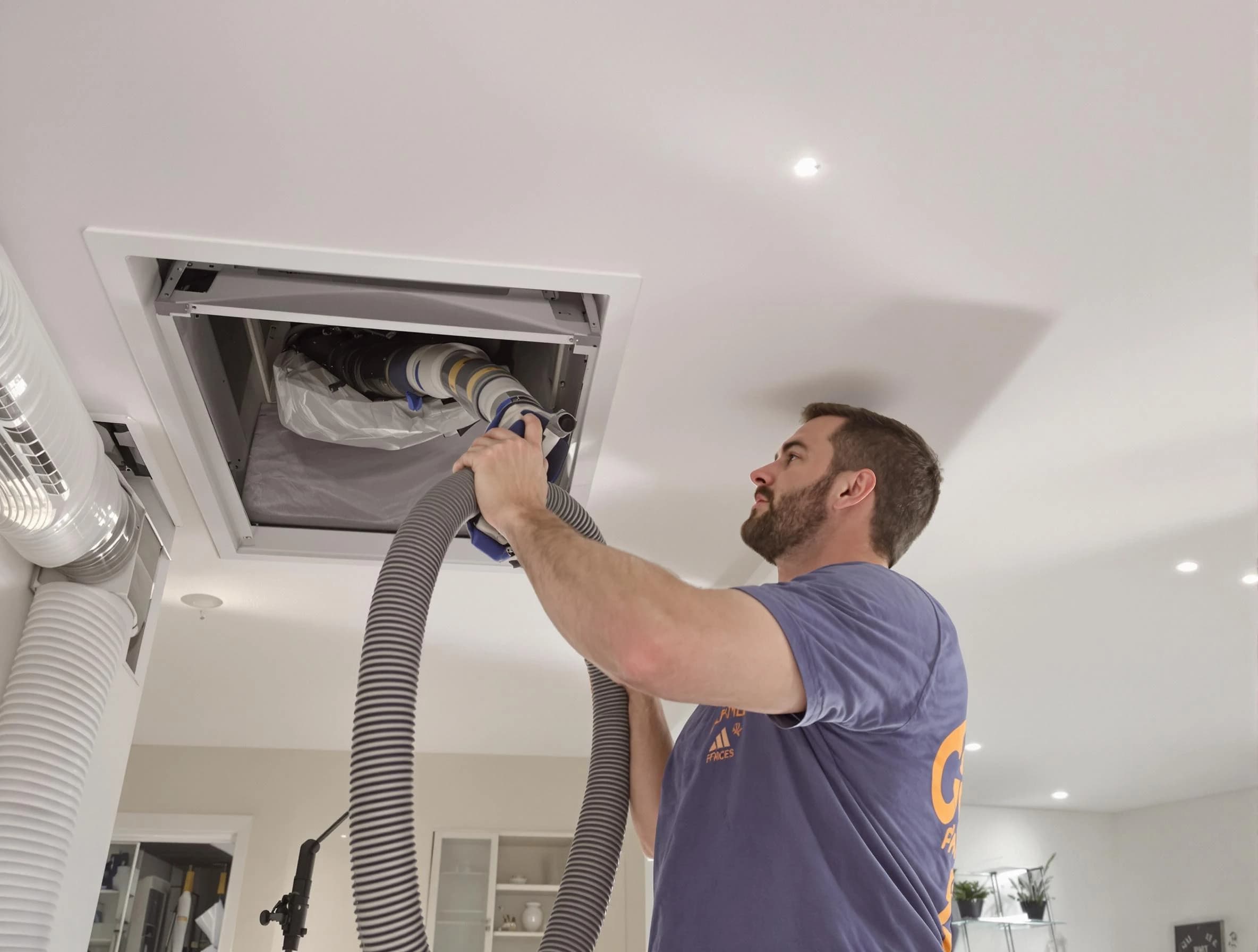 Precision indoor duct cleaning by Forestdale Air Duct Cleaning in Forestdale