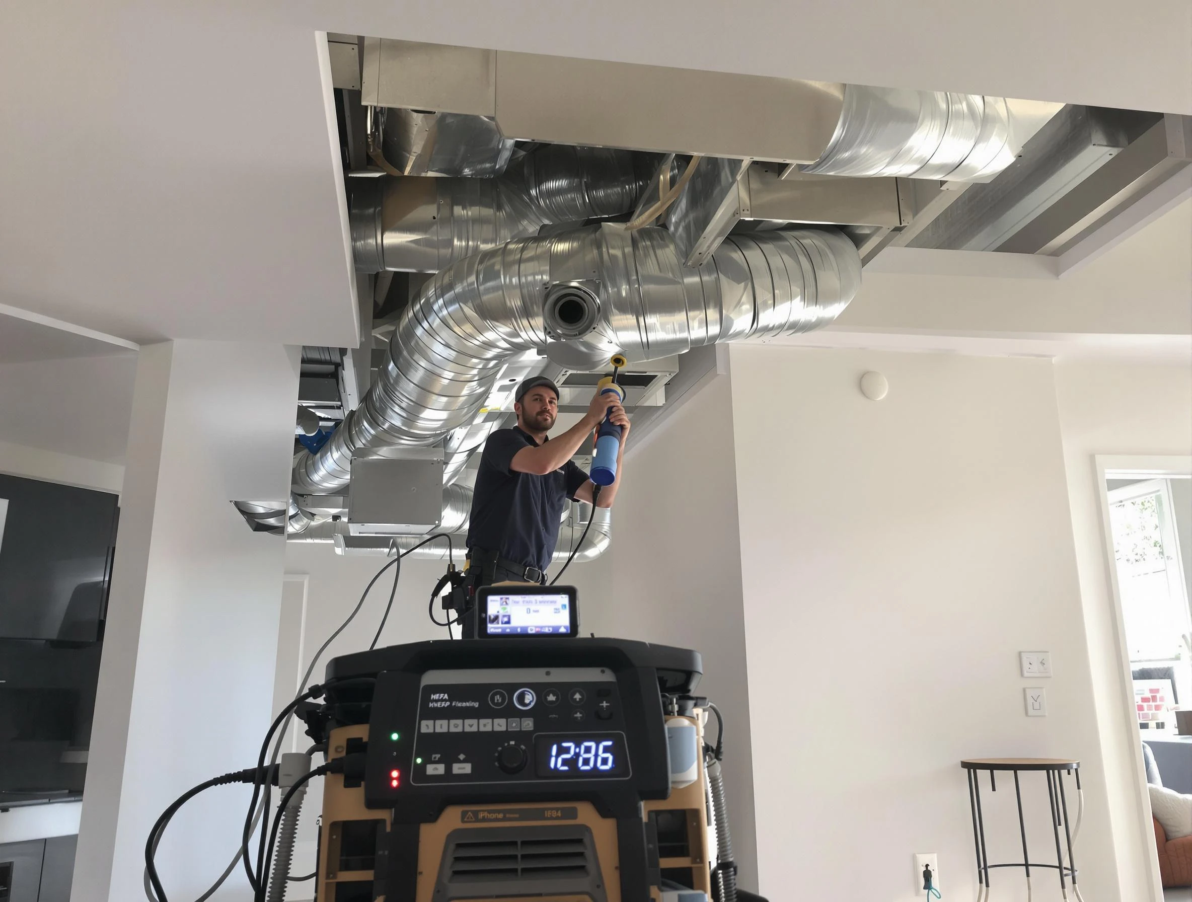 Advanced pure air duct cleaning by Forestdale Air Duct Cleaning in Forestdale